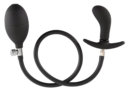 Korek analny Inflatable Plug - pompowany silikon