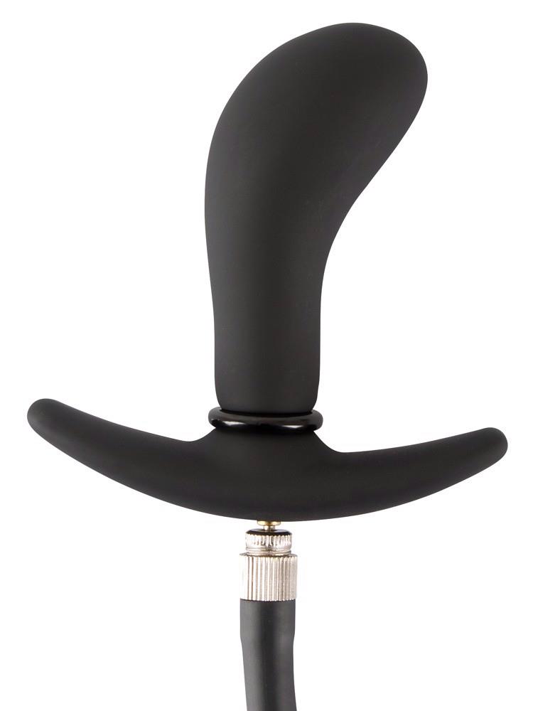 Korek analny Inflatable Plug - pompowany silikon — zdjęcie 3