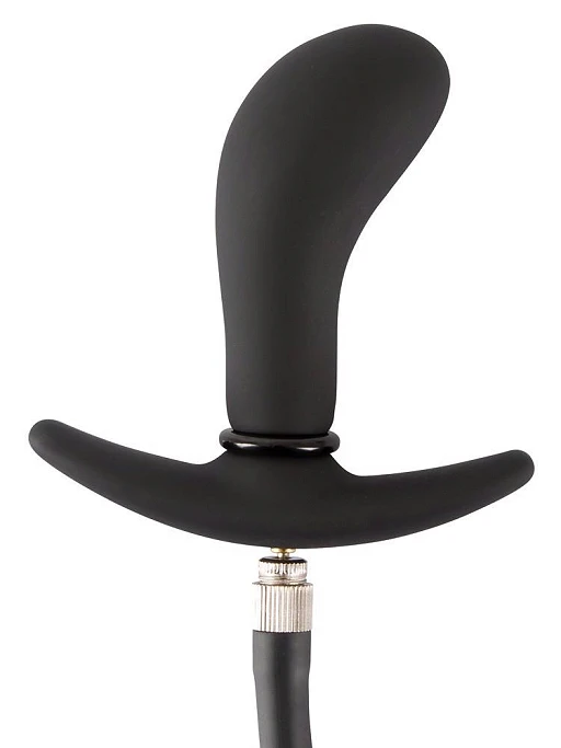 Korek analny Inflatable Plug - pompowany silikon — zdjęcie 3