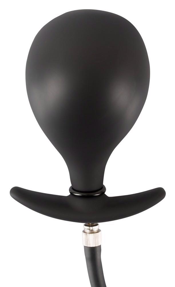 Korek analny Inflatable Plug - pompowany silikon — zdjęcie 5