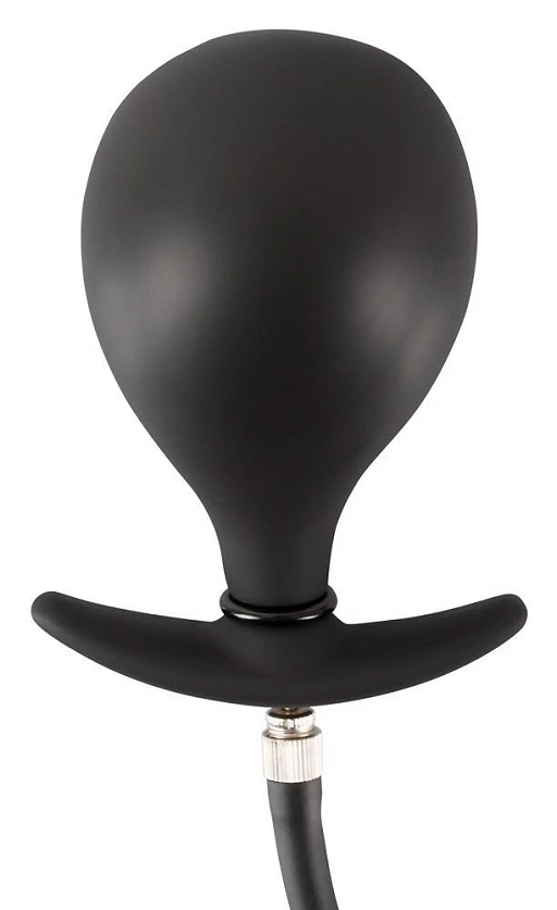 Korek analny Inflatable Plug - pompowany silikon — zdjęcie 5
