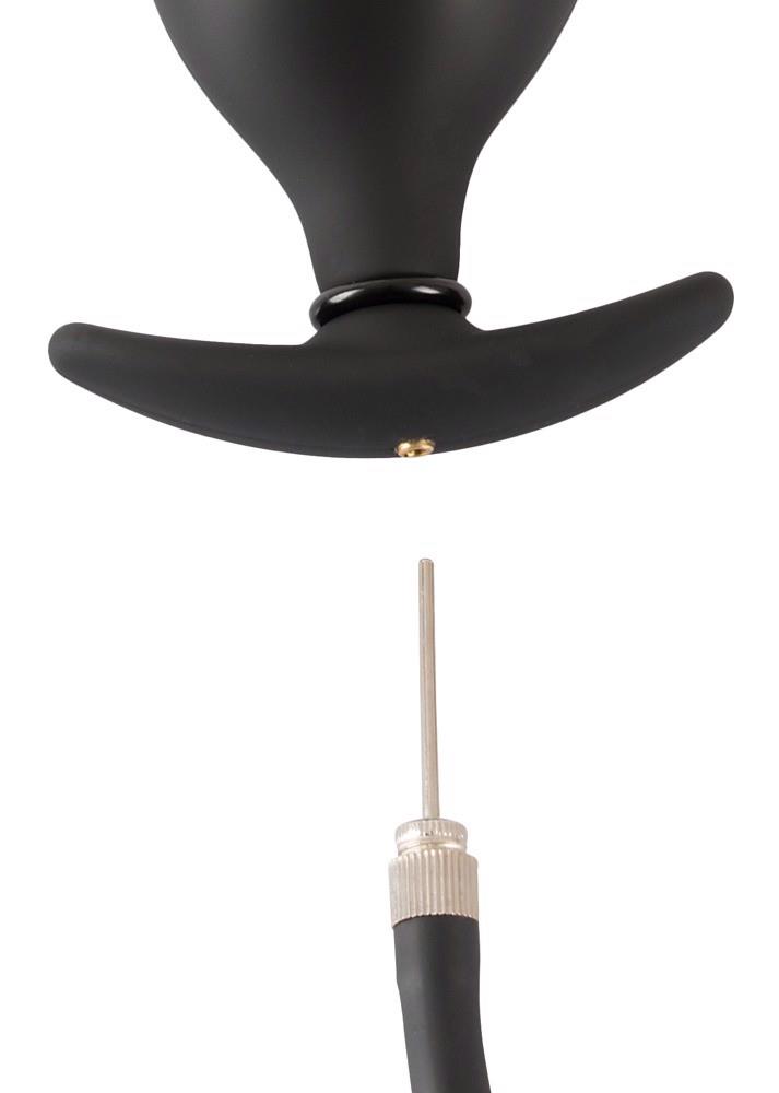 Korek analny Inflatable Plug - pompowany silikon — zdjęcie 6