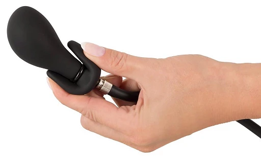 Korek analny Inflatable Plug - pompowany silikon — zdjęcie 7