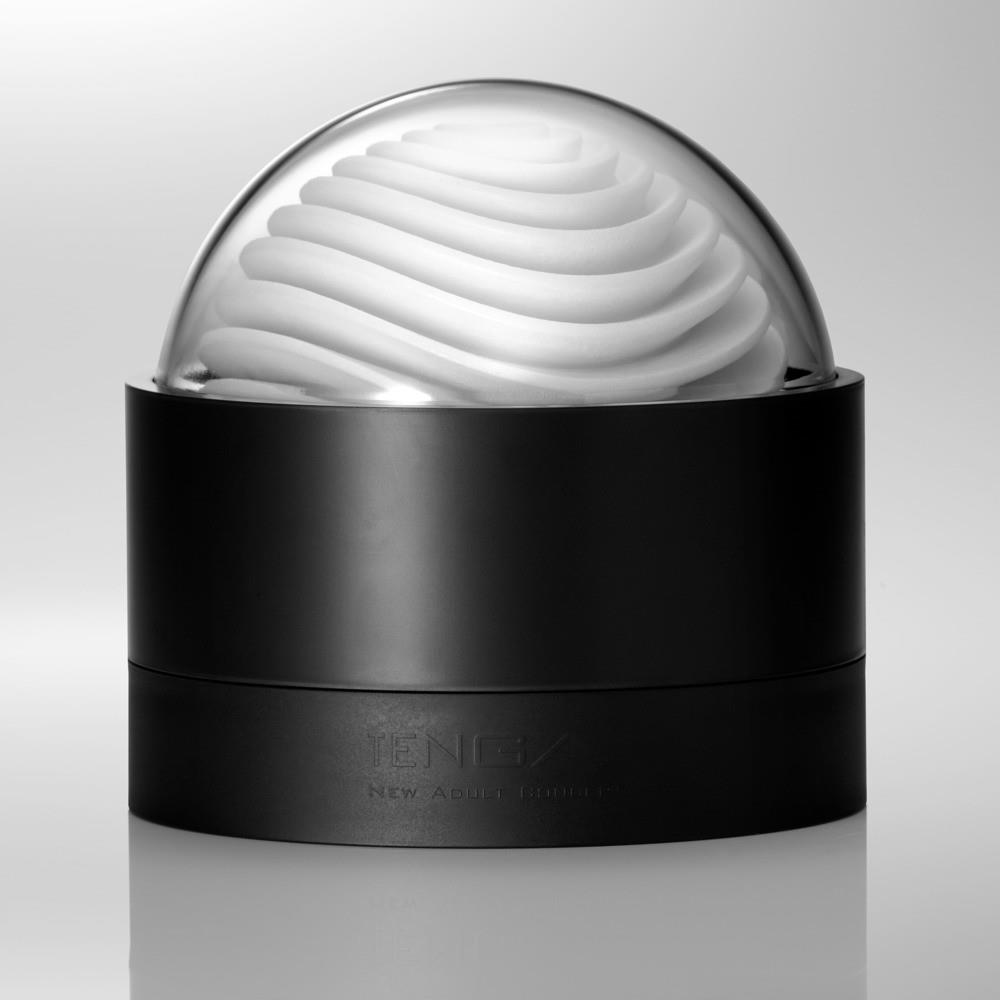 Masturbator Tenga Geo Aqua – faliste żłobienia, stacja susząca — zdjęcie 2