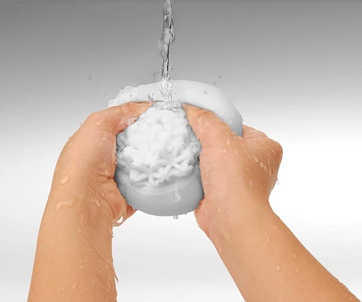 Masturbator Tenga Geo Aqua – faliste żłobienia, stacja susząca — zdjęcie 7
