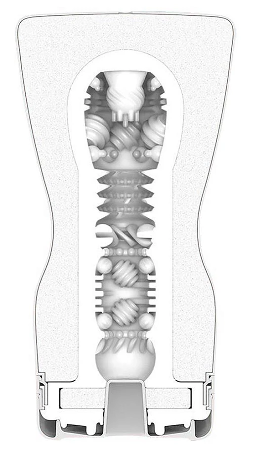 Masturbator Tenga Premium Soft Case Cup – ściskana tuba, ssanie — zdjęcie 2