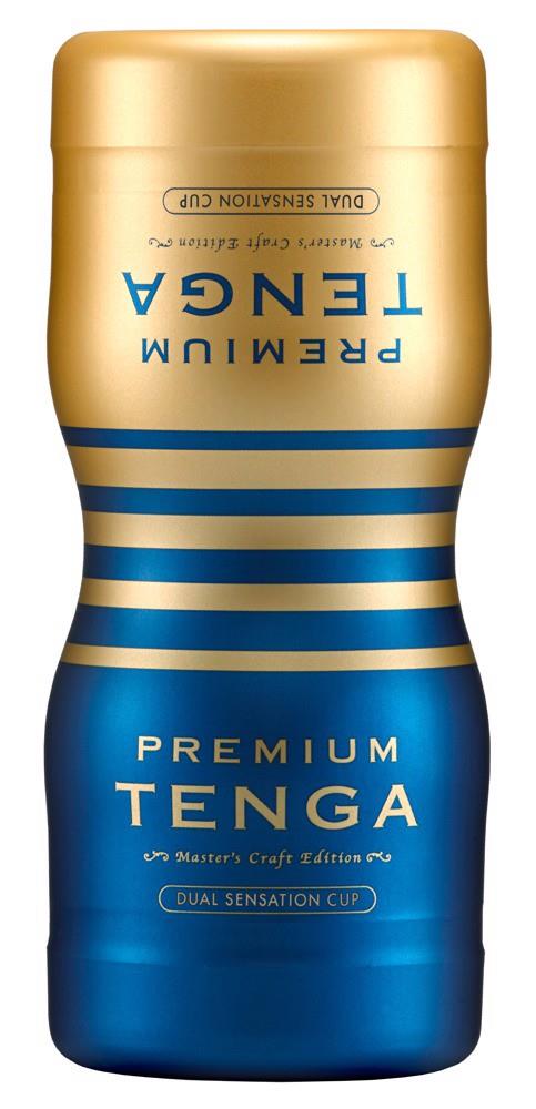 Masturbator Dual Sensation Cup – wersja premium, dwustronny — zdjęcie 1