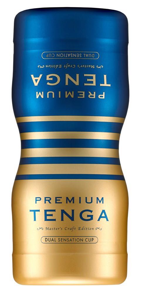 Masturbator Dual Sensation Cup – wersja premium, dwustronny — zdjęcie 2