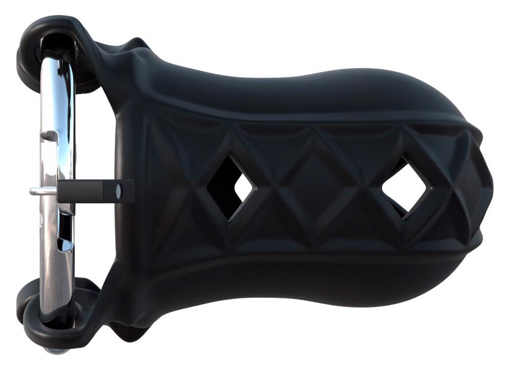 Klatka na penisa Extreme Silicone Cock Bloc – silikon, 9,5 cm — zdjęcie 5