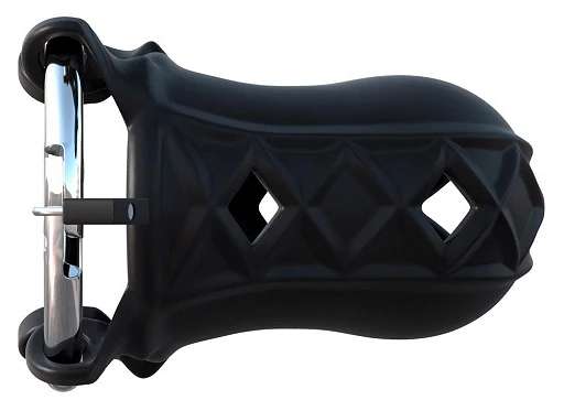Klatka na penisa Extreme Silicone Cock Bloc – silikon, 9,5 cm — zdjęcie 5