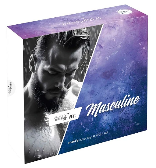 Zestaw startowy Masculine – masturbator wibrujący, korek analny, 3 — zdjęcie 6