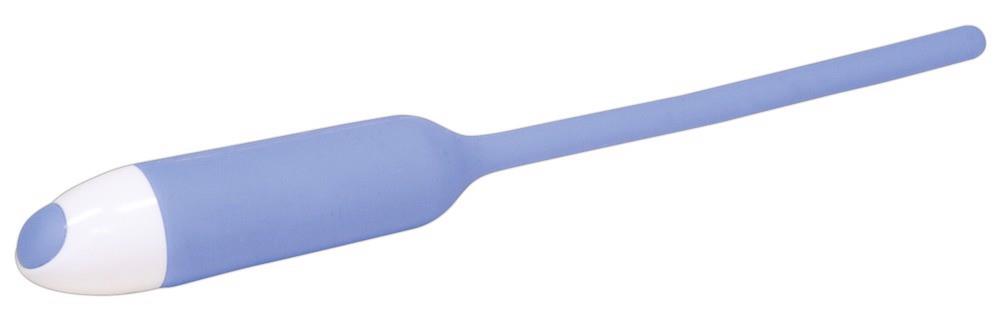 Wibrator do cewki moczowej Silicone Dilator – 6 mm, niebieski — zdjęcie 2
