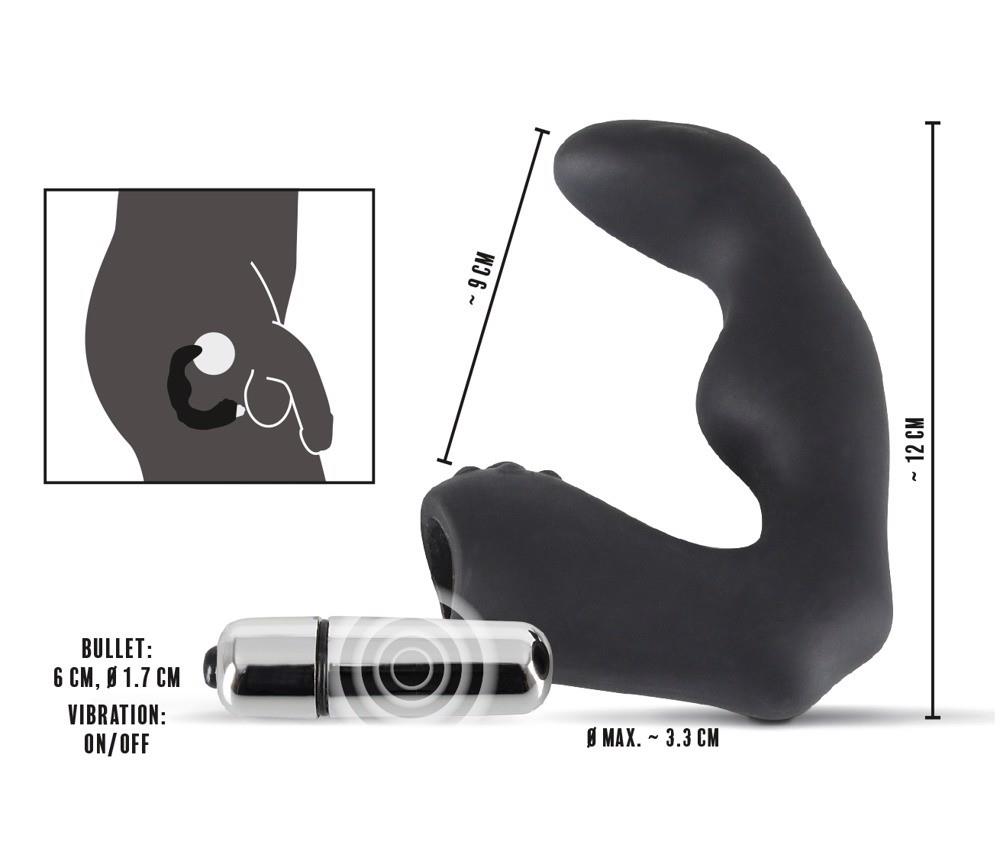 Masażer prostaty Pro - silikon z jajkiem — zdjęcie 6