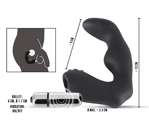 Masażer prostaty Pro - silikon z jajkiem — zdjęcie 6