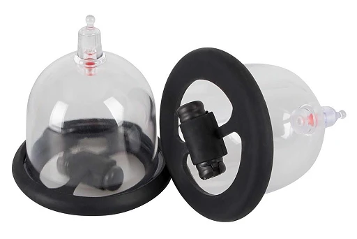 Pompki na sutki Bad Kitty Vibrating Nipple Cup – para z wibracjami — zdjęcie 2