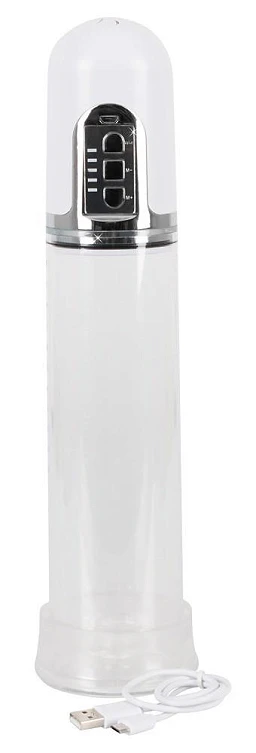 Pompka z funkcją ssania Rechargeable Pump - przezroczysta — zdjęcie 2