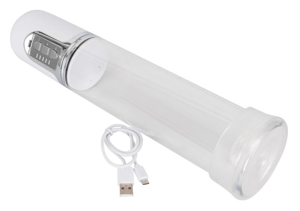 Pompka z funkcją ssania Rechargeable Pump - przezroczysta — zdjęcie 3