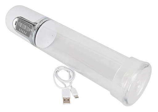 Pompka z funkcją ssania Rechargeable Pump - przezroczysta — zdjęcie 3