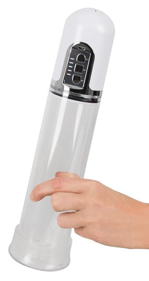 Pompka z funkcją ssania Rechargeable Pump - przezroczysta — zdjęcie 6