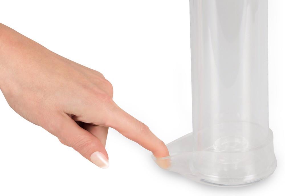 Pompka z funkcją ssania Rechargeable Pump - przezroczysta — zdjęcie 7