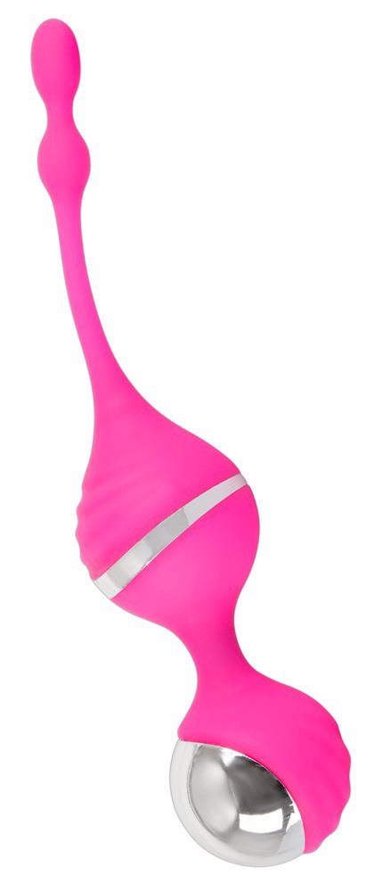Kulki wibracyjne Vibrating Love Bal - różowe, ładowalne — zdjęcie 2