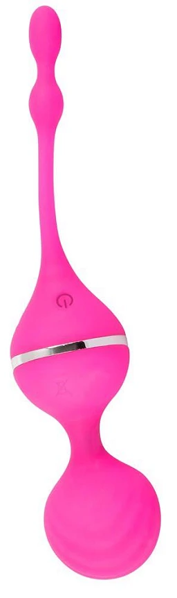 Kulki wibracyjne Vibrating Love Bal - różowe, ładowalne — zdjęcie 3