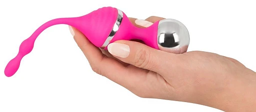 Kulki wibracyjne Vibrating Love Bal - różowe, ładowalne — zdjęcie 6