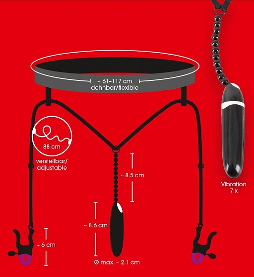 Zaciski Spreader String - z wibratorem — zdjęcie 3