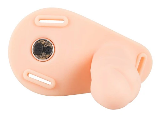 Zestaw strap-on Vibrating Double - regulowany silikon — zdjęcie 8