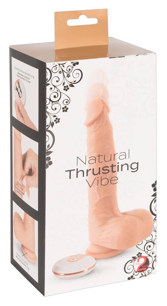 Wibrator realistyczny Natural Thrusting Vibe — posuwisty, z — zdjęcie 9