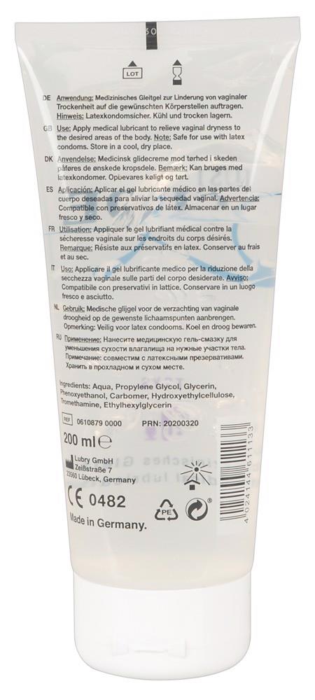 Żel nawilżający Just Glide Toy Lube - baza wodna, 200 ml — zdjęcie 3