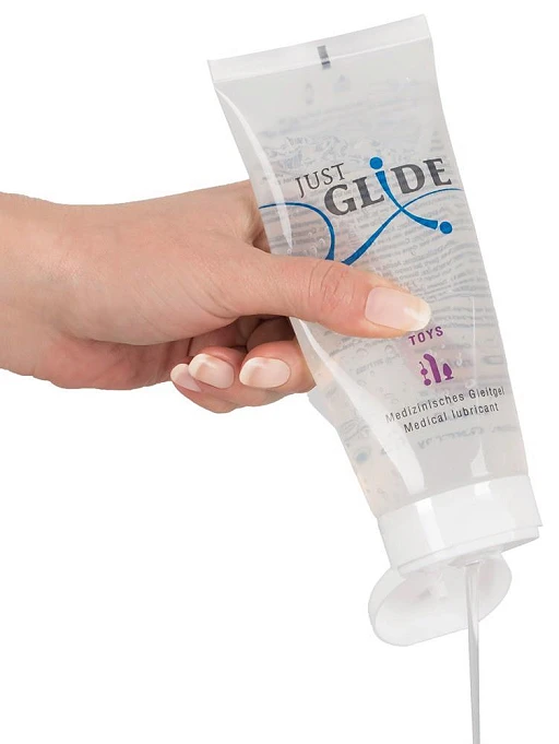 Żel nawilżający Just Glide Toy Lube - baza wodna, 200 ml — zdjęcie 2