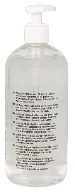 Lubrykant na bazie wody 500 ml — zdjęcie 2
