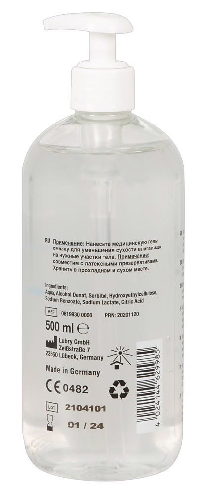Lubrykant na bazie wody 500 ml — zdjęcie 3