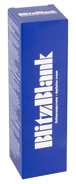 Krem do depilacji BlitzBlank - 125 ml ze szpatułką — zdjęcie 5