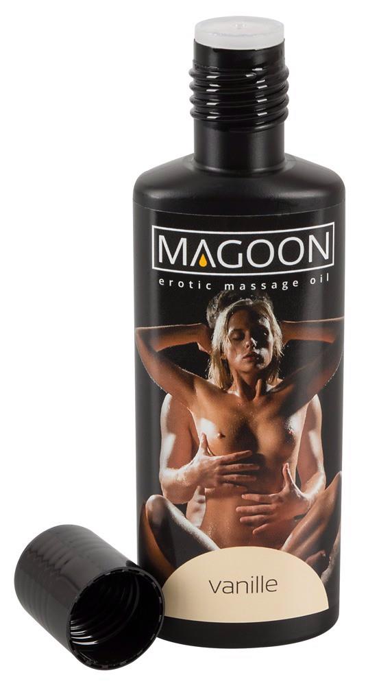 Olejek do masażu erotycznego - zapach wanilii, 100 ml — zdjęcie 1