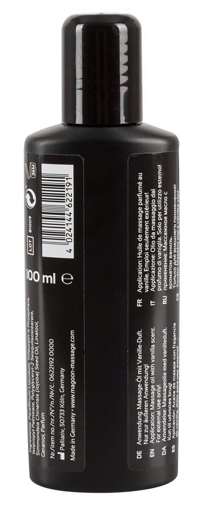 Olejek do masażu erotycznego - zapach wanilii, 100 ml — zdjęcie 3
