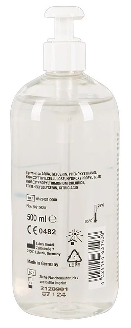 Lubrykant analny 500 ml - medyczny, na bazie wody — zdjęcie 2