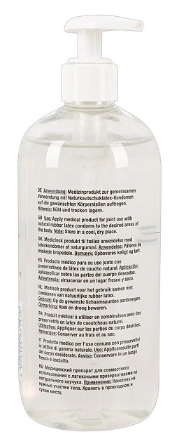 Lubrykant analny 500 ml - medyczny, na bazie wody — zdjęcie 3