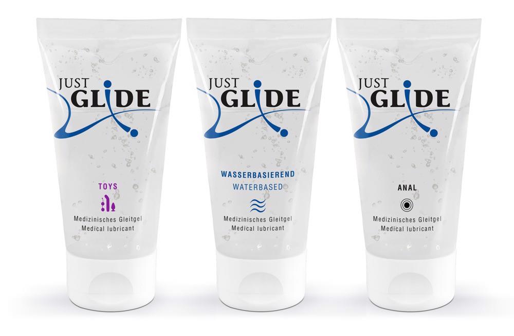 Zestaw lubrykantów 3x50 ml - na bazie wody — zdjęcie 1