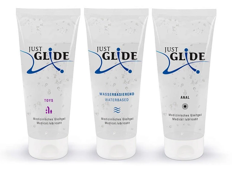 Zestaw żeli intymnych Just Glide 3x200ml – na bazie wody