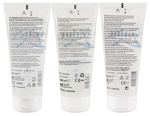 Zestaw żeli intymnych 3x200ml - na bazie wody — zdjęcie 2