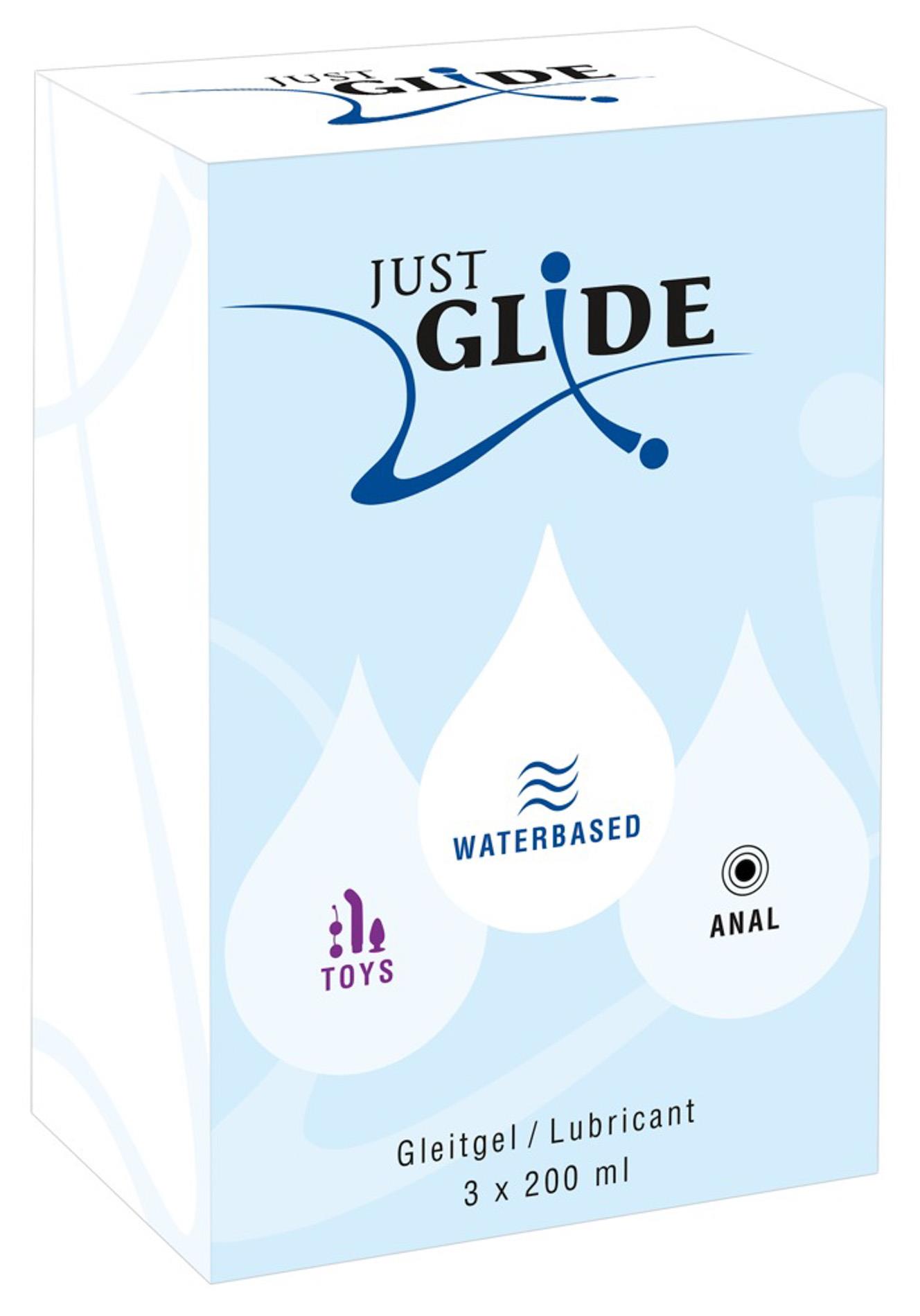 Zestaw żeli intymnych 3x200ml - na bazie wody — zdjęcie 3