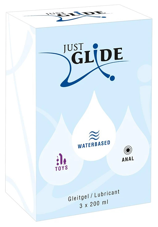 Zestaw żeli intymnych 3x200ml - na bazie wody — zdjęcie 3