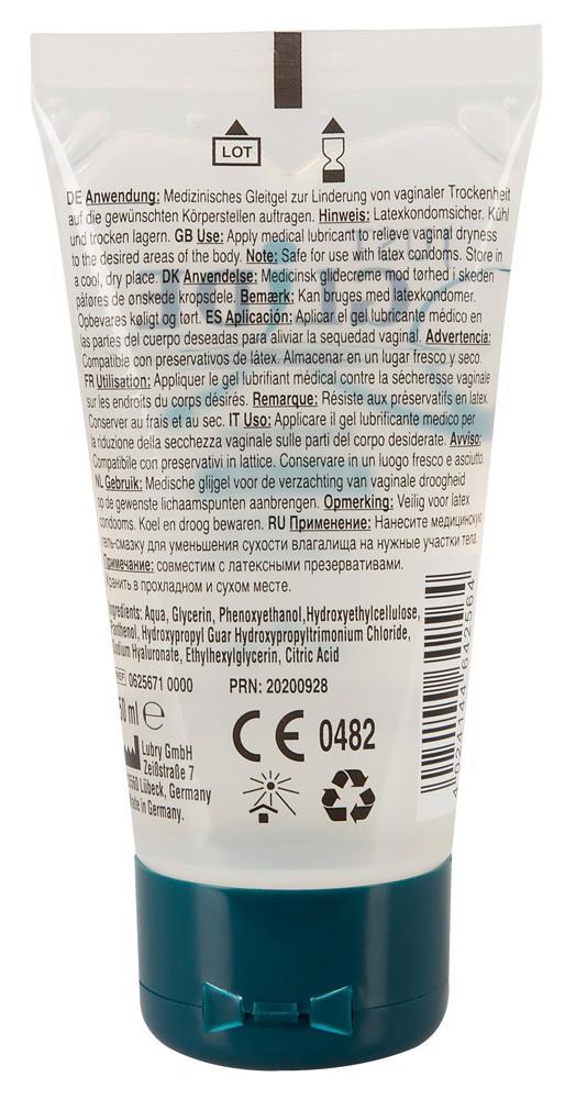 Żel nawilżający Just Glide Premium – hialuron i pantenol, 50 ml — zdjęcie 3