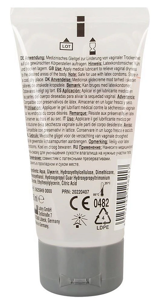 Lubrykant Performance na bazie wody + silikon 50 ml — zdjęcie 2