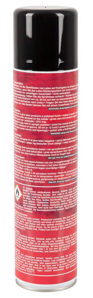 Spray nabłyszczający do lateksu - silikonowy, antystatyczny, 400 ml — zdjęcie 4