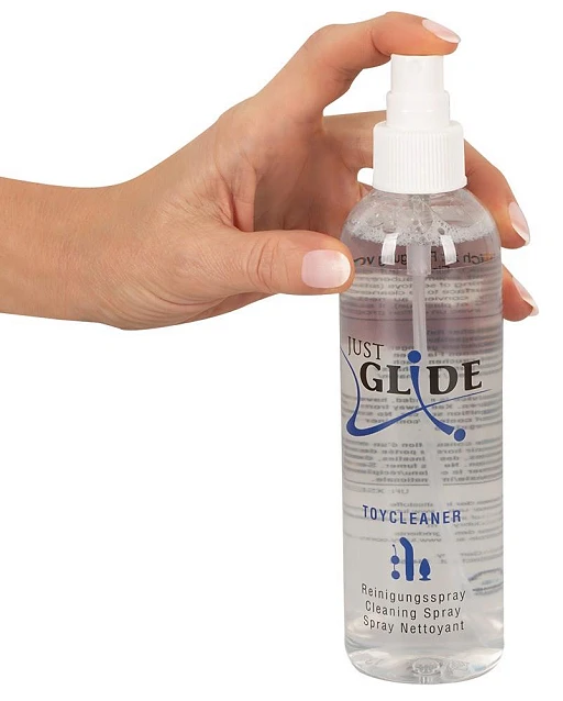 Spray czyszczący Just Glide Toycleaner – silikon i lateks, 250 ml — zdjęcie 2