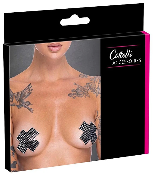 Nasutniki Cottelli Cross – czarne kamienie, 7,5 cm — zdjęcie 5