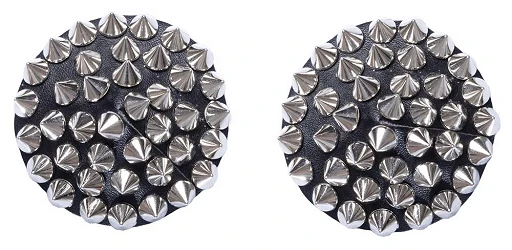 Nasutniki Bad Kitty Spikes – czarne, metalowe kolce, 7 cm — zdjęcie 6